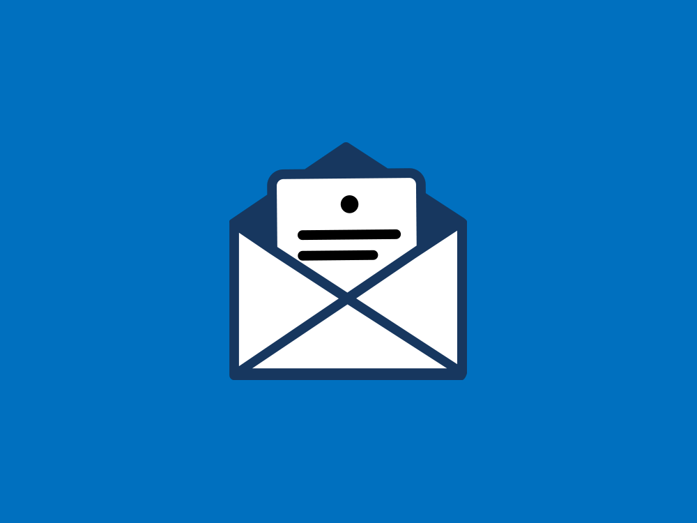 Icon of an email